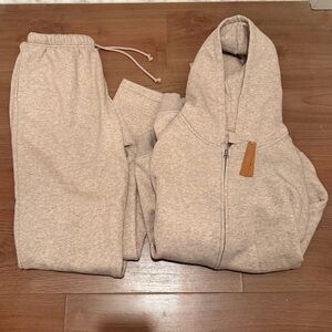Skims Beige Men’s Sweatsuit
